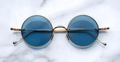 Jacques Marie Mage Diana - Gold Sunglasses In Dark Gold