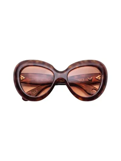 Jacques Marie Mage Monarch - Teddy Brown Sunglasses