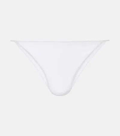 Jade Swim Bare Minimum Bikini Bottoms In White