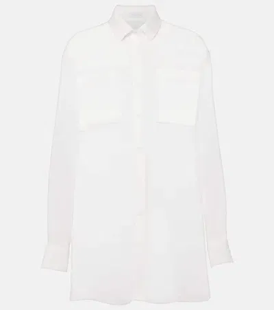 Jade Swim Mika Sheer Shirt In White