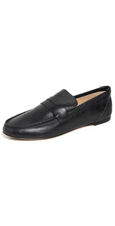 Jamie Haller Penny Loafers Black