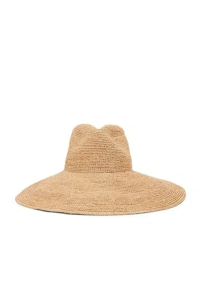 Janessa Leone Waverly Raffia Hat In Neutral