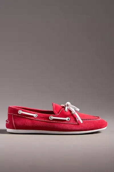 Jeffrey Campbell Boast Loafers In Red