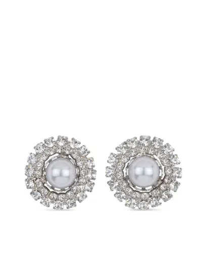 Jennifer Behr Antinea Earrings In 银色