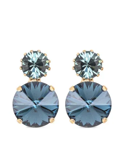 Jennifer Behr Myrla Earrings In Blue