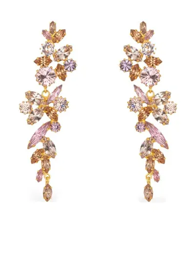 Jennifer Behr Vanessa Earrings In Pink