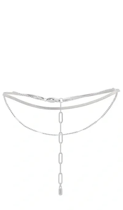 Jenny Bird Surfside Anklet In 실버