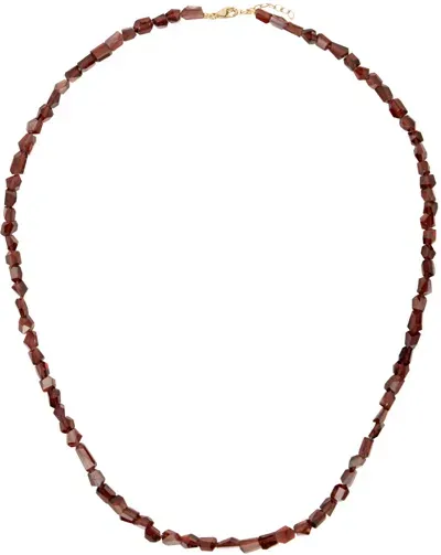 Jia Jia Red Purple Rain Garnet Gemmy Necklace