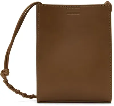 Jil Sander Brown Tangle Small Bag