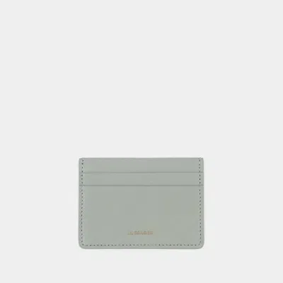 Jil Sander Card Holder -  - Leather - Tobacco In Brown