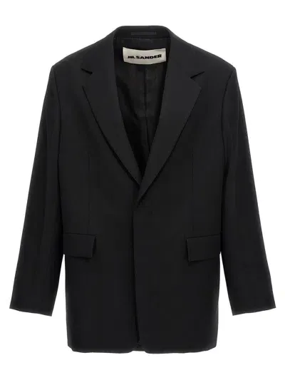 Jil Sander Coats & Jackets In Black