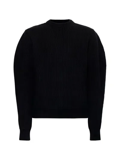 Jil Sander Crewneck Long In Black