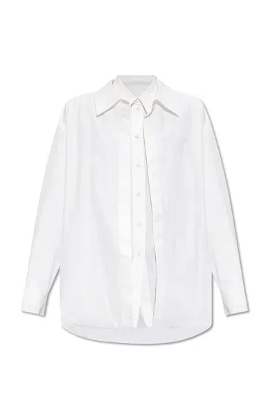 Jil Sander Double Layered Long In White