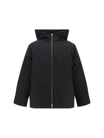 Jil Sander Down Jacket In Black