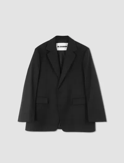 Jil Sander Jacket In Black