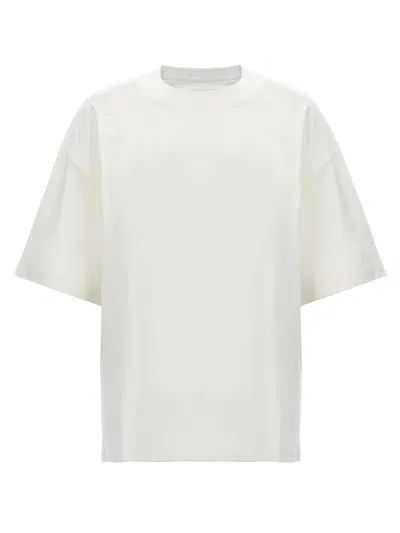 Jil Sander Logo Print T-shirt In White