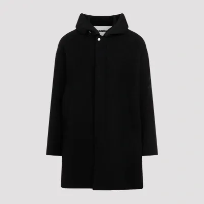 Jil Sander Parka In Black