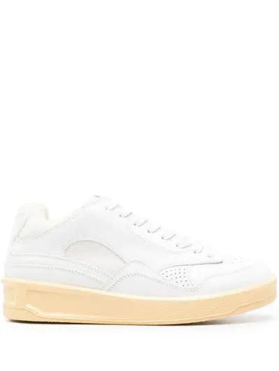 Jil Sander Sneakers In White