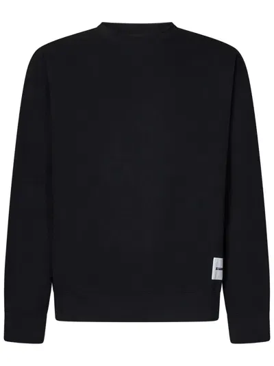 Jil Sander Sweatshirt In Black