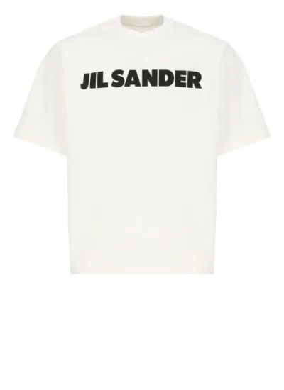 Jil Sander T-shirt With Logo In White