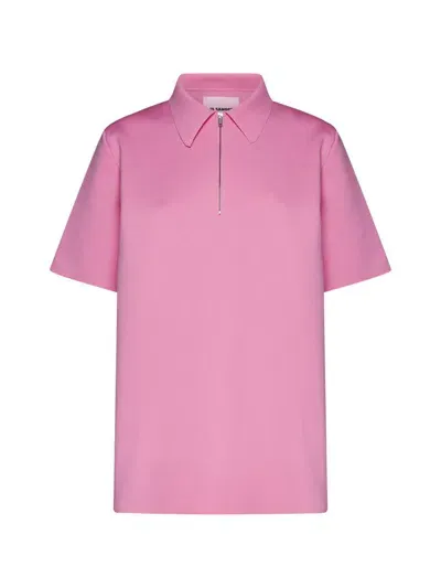 Jil Sander T-shirts And Polos In Pink