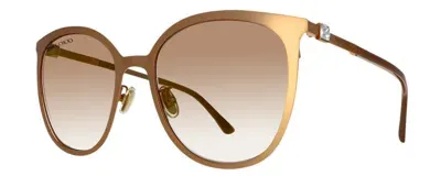 Jimmy Choo Mod. Oria_g_sk-ddb-56 In Brown