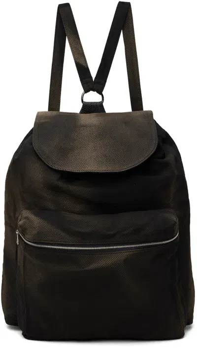 Jiyongkim Black Sun-bleached Backpack