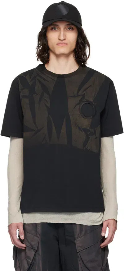 Jiyongkim Black Sun-bleached T-shirt