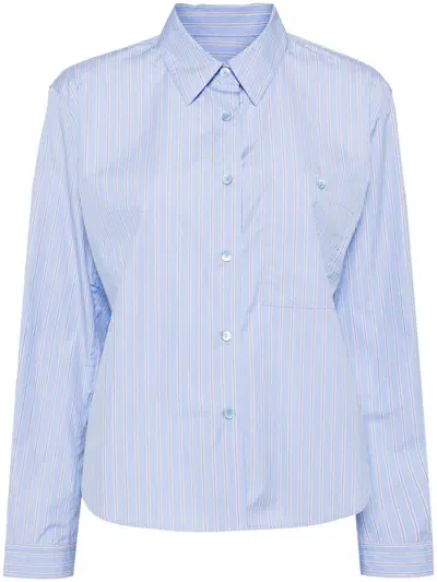 Jnby Stripe-print Shirt In Blue