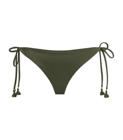 Johanna Ortiz Sheshea Bikini Bottoms In Green