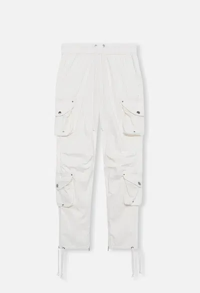 John Elliott Deck Cotton Cargo Pants In White