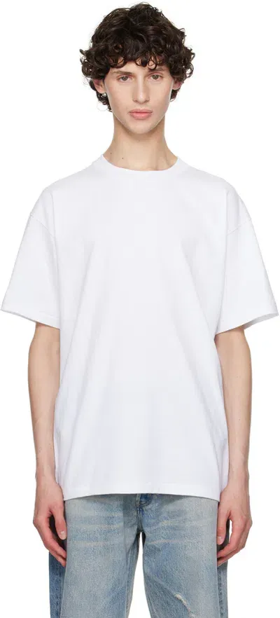 John Elliott White Oversized University T-shirt