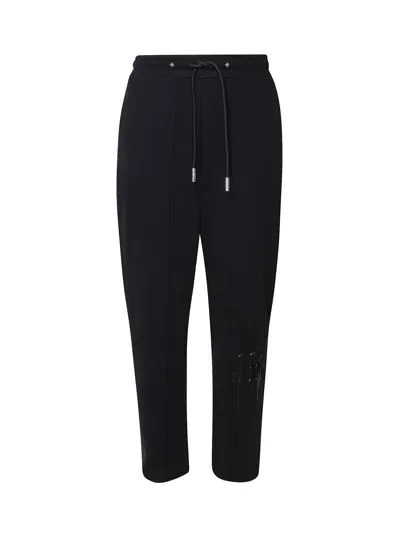 John Richmond Cotton Sports Trousers In Black