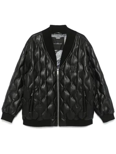 John Richmond Padded Jacket In Black