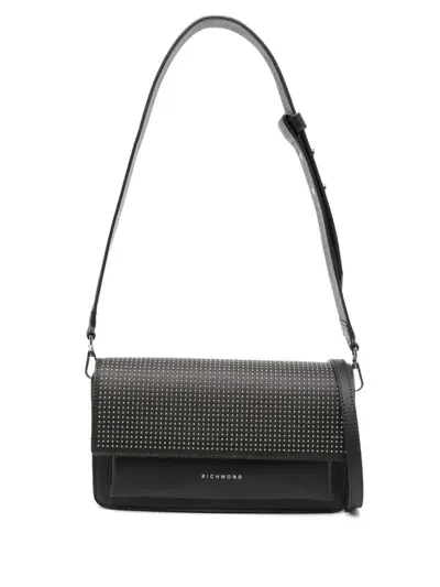 John Richmond Studded Tote Bag In Black