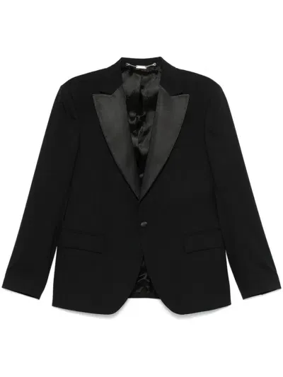 John Richmond Virgin Wool Blazer In Black