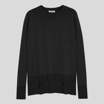 John Smedley Jersey In Black