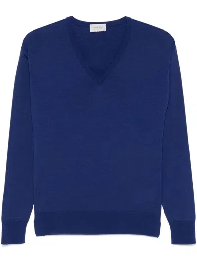 John Smedley Oona Sweater In Blue