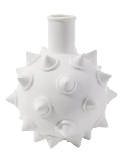 Jonathan Adler Charade Studded Bud Vase In White