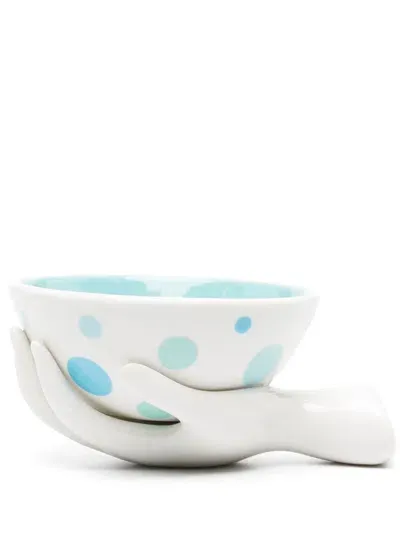 Jonathan Adler White L'pop Eve Porcelain Accent Bowl