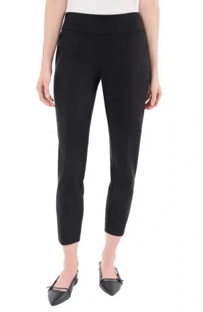 Jones New York Center Seam Crop Pull-on Pants In Jones Black