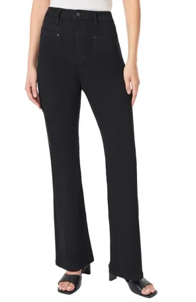 Jones New York Lexington High Waist Flare Jeans In Onyx Wash