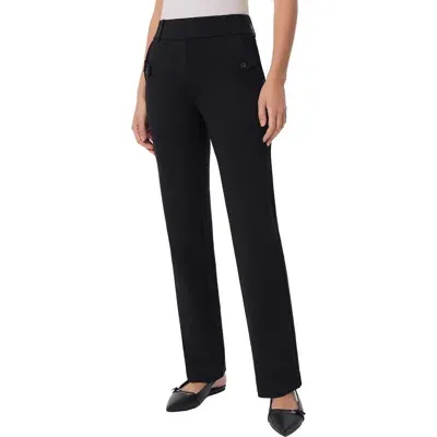 Jones New York Tailored Pull-on Pants In Jones Black