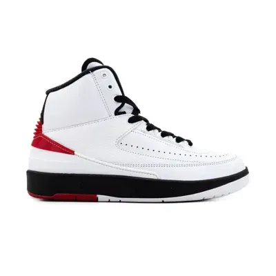 Jordan Air  2 Retro Og 'chicago' Dx4400-106 Women White/black/red Shoes 6.5 Jc672