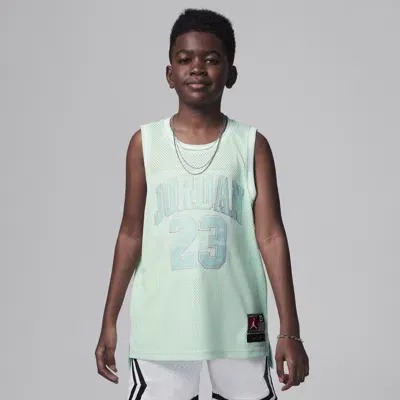 Jordan Big Kids' 23 Jersey In Green