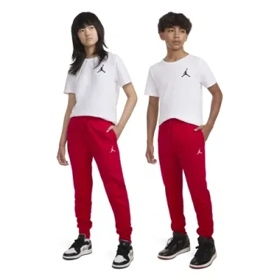 Jordan Boys   Brooklyn Fleece Pants In Red