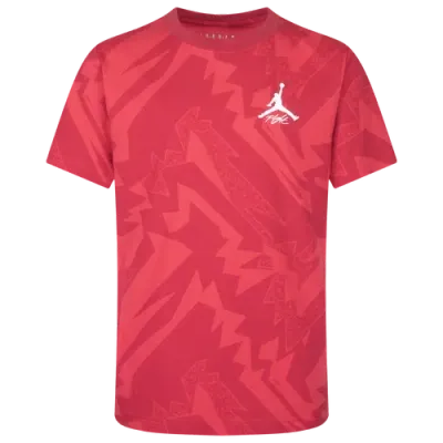 Jordan Kids' Boys   Essentials Aop T-shirt In Red