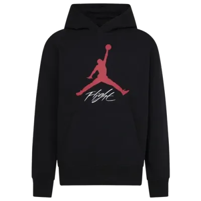 Jordan Boys   Jumpman Baseline Pullover In Black/red