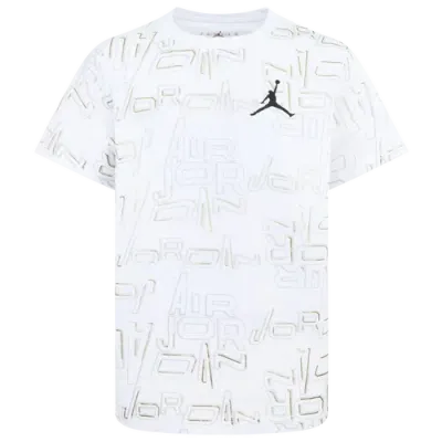 Jordan Boys   Jumpman Clear Lane Short Sleeve T-shirt In White