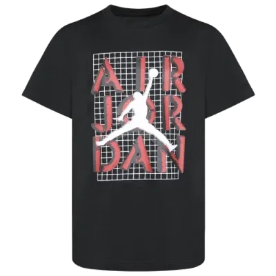 Jordan Boys   Jumpman Stack T-shirt In Red/black